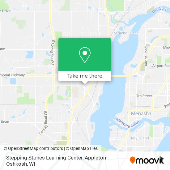 Stepping Stones Learning Center map