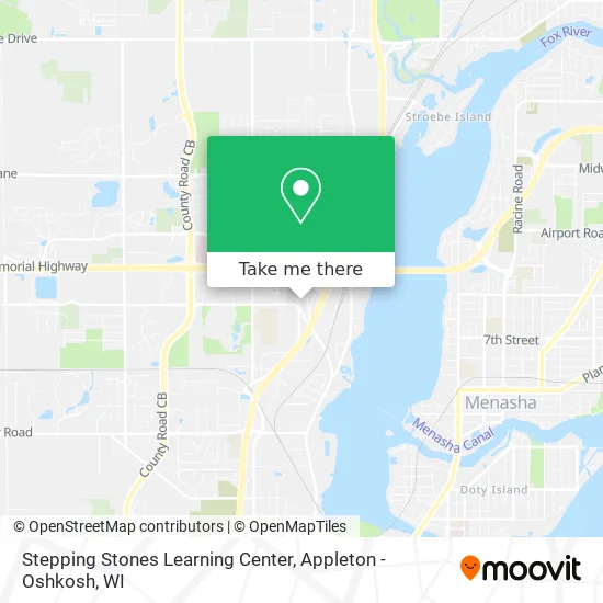 Stepping Stones Learning Center map