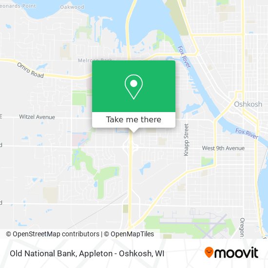 Old National Bank map