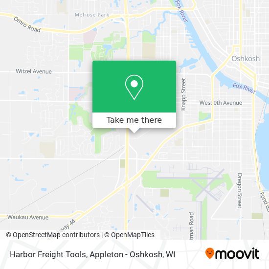 Harbor Freight Tools map