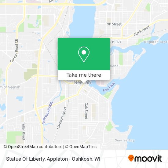 Statue Of Liberty map