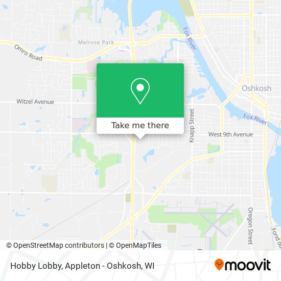 Mapa de Hobby Lobby