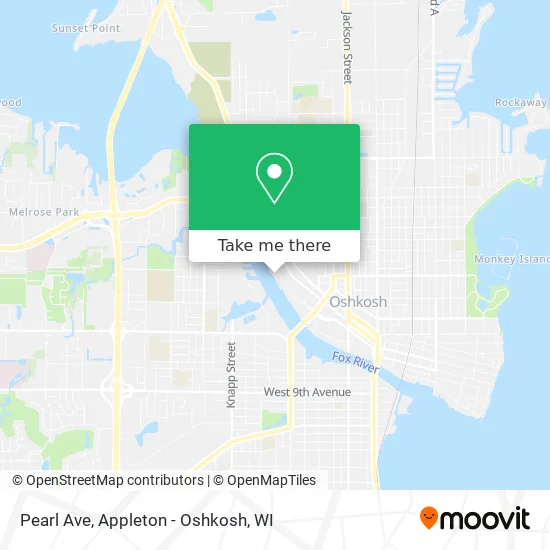 Mapa de Pearl Ave