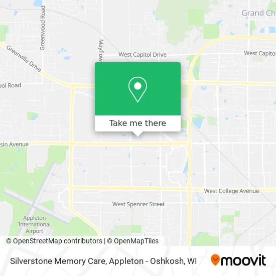 Silverstone Memory Care map