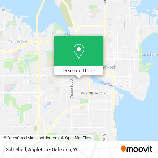 Mapa de Salt Shed