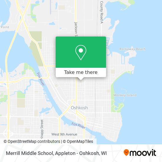 Mapa de Merrill Middle School