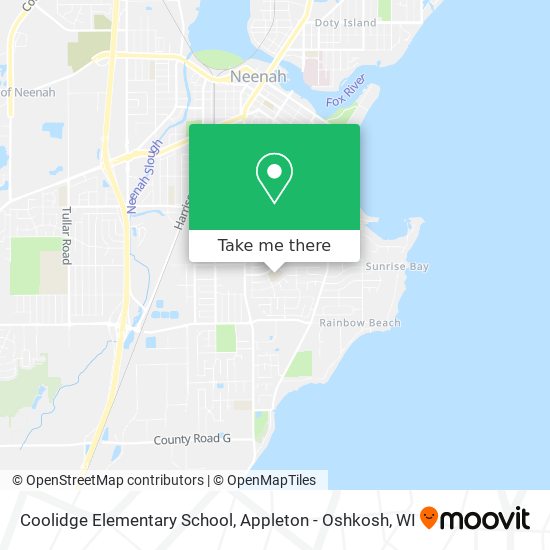 Mapa de Coolidge Elementary School