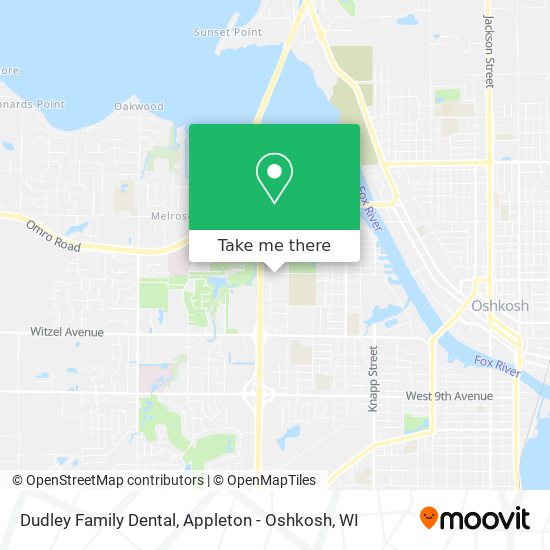 Dudley Family Dental map