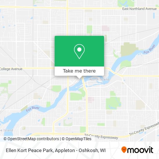 Mapa de Ellen Kort Peace Park