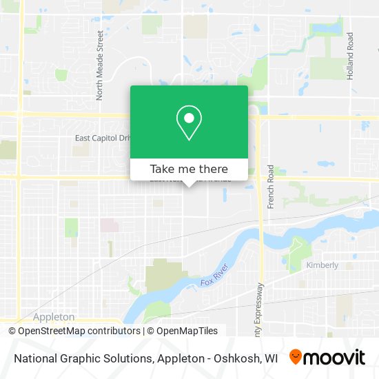 Mapa de National Graphic Solutions