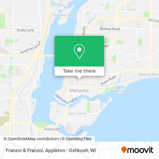 Franzoi & Franzoi map