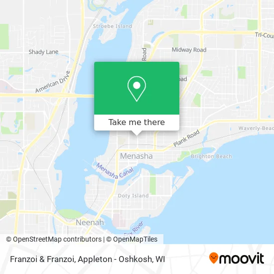 Franzoi & Franzoi map