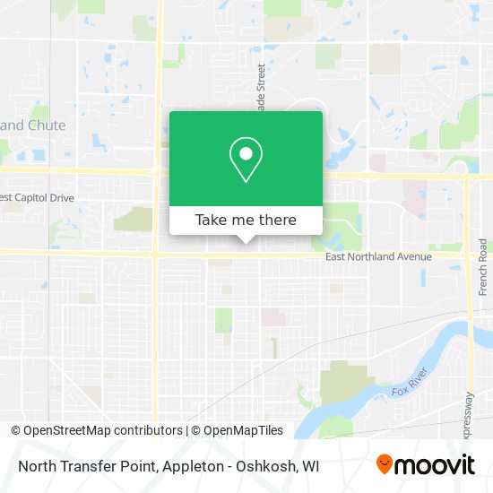 North Transfer Point map