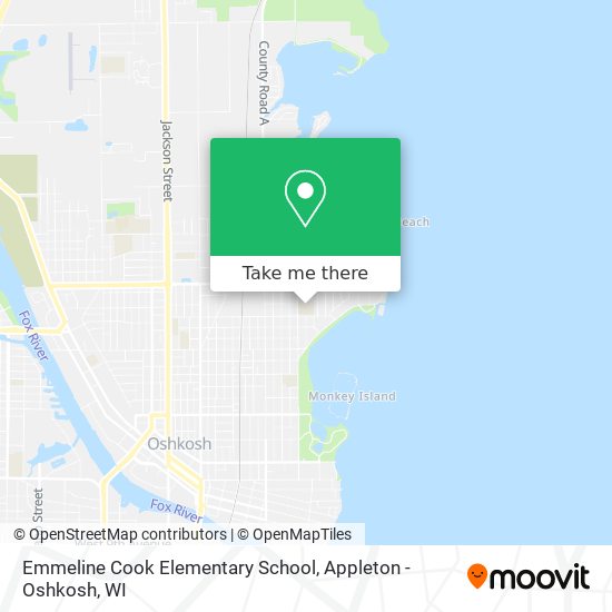 Mapa de Emmeline Cook Elementary School