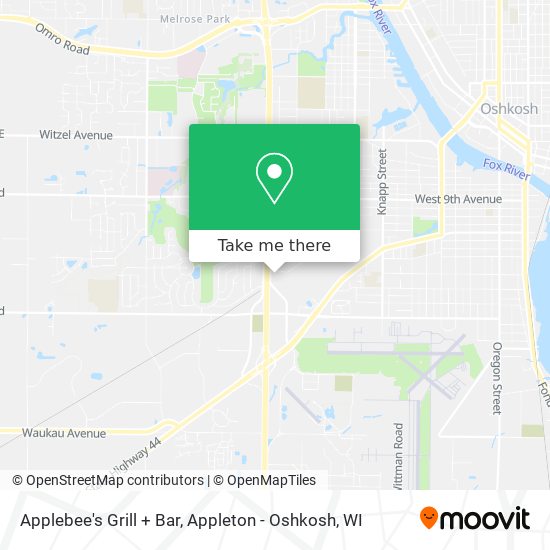 Applebee's Grill + Bar map