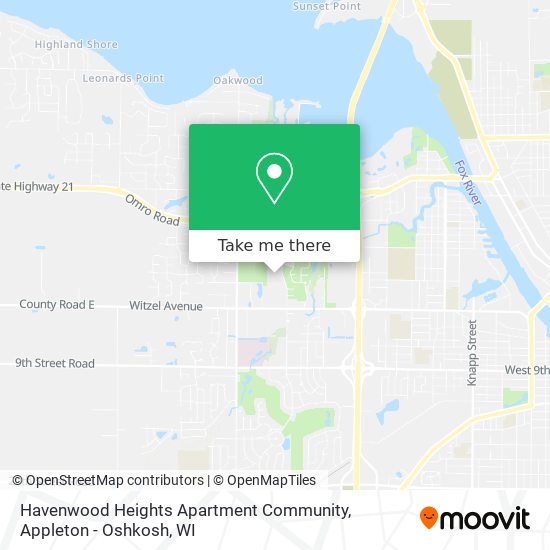 Havenwood Heights Apartment Community map