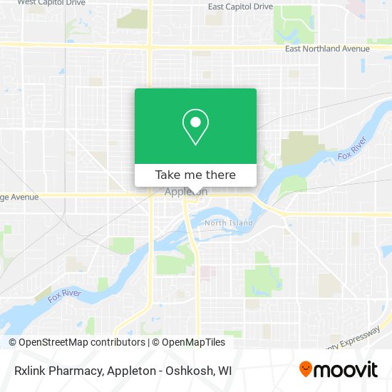 Mapa de Rxlink Pharmacy