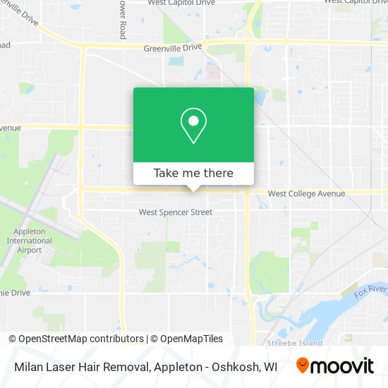 Mapa de Milan Laser Hair Removal