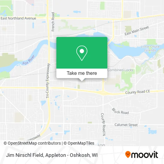 Jim Nirschl Field map