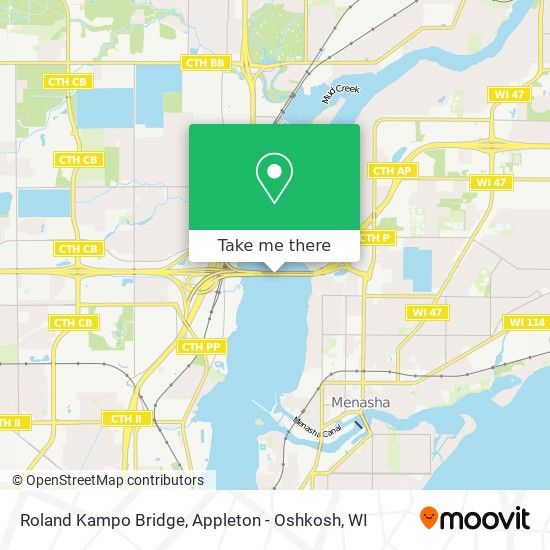 Roland Kampo Bridge map