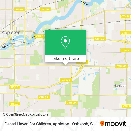Dental Haven For Children map