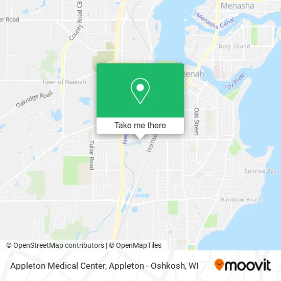 Appleton Medical Center map