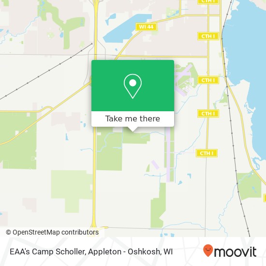 EAA's Camp Scholler map