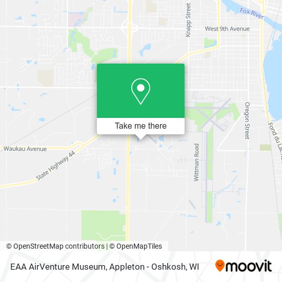 How to get to EAA AirVenture Museum in Oshkosh by Bus?