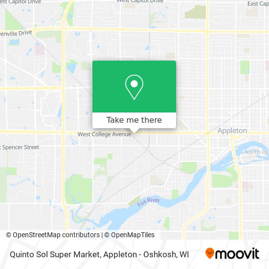 Mapa de Quinto Sol Super Market