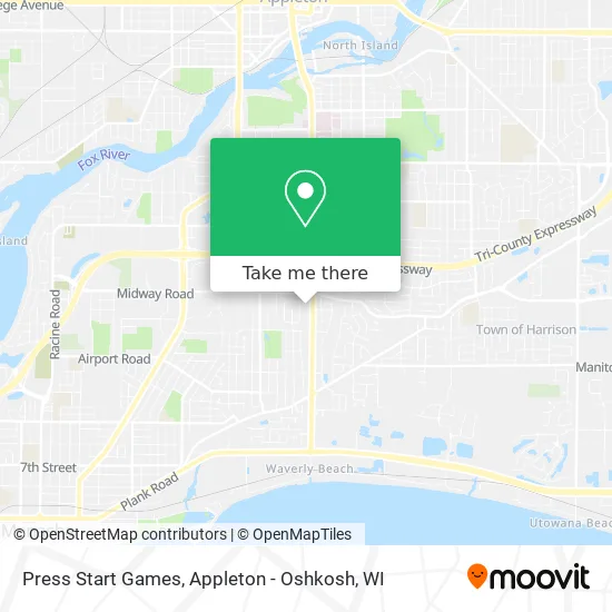 Press Start Games map