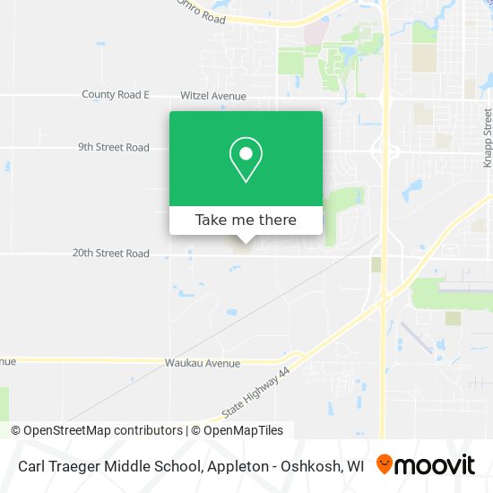 Carl Traeger Middle School map