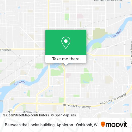 Mapa de Between the Locks building