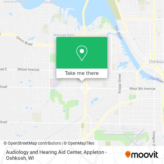 Mapa de Audiology and Hearing Aid Center