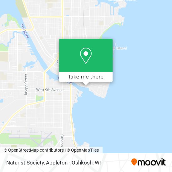 Naturist Society map