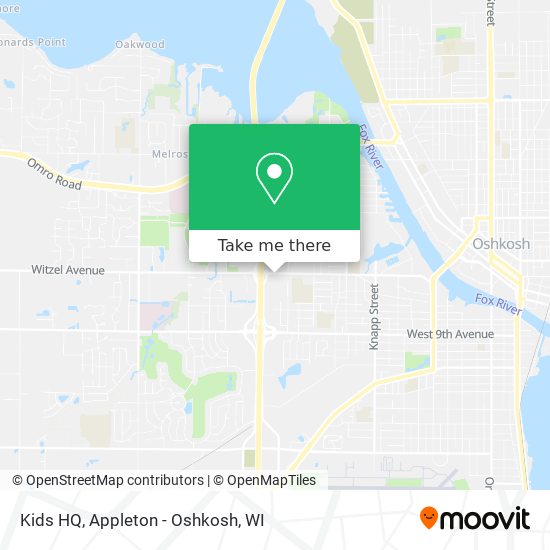 Kids HQ map