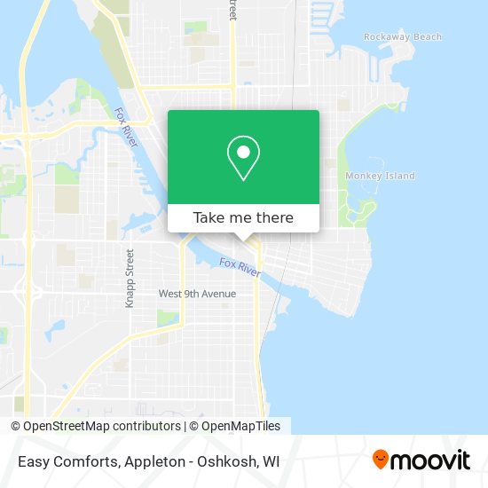 Easy Comforts map