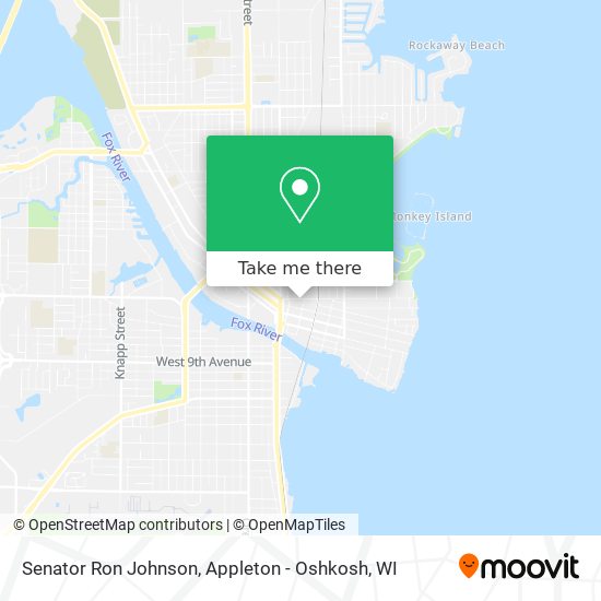 Senator Ron Johnson map