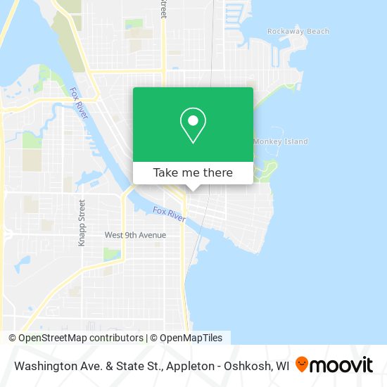 Washington Ave. & State St. map