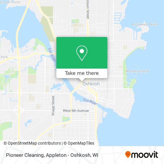 Pioneer Cleaning map