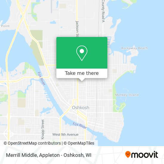 Mapa de Merrill Middle