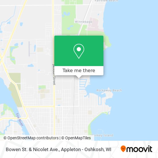 Mapa de Bowen St. & Nicolet Ave.