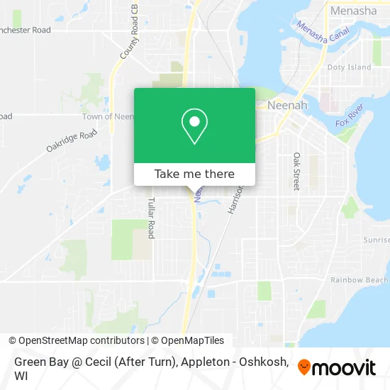 Green Bay @ Cecil (After Turn) map