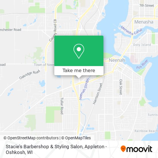 Mapa de Stacie's Barbershop & Styling Salon