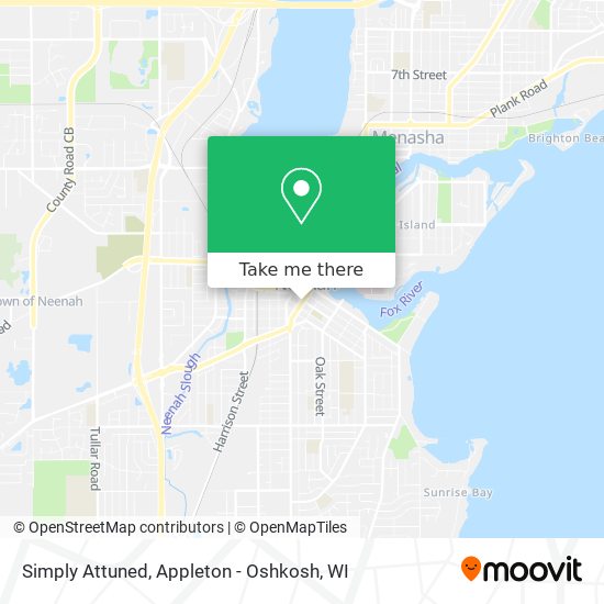 Simply Attuned map