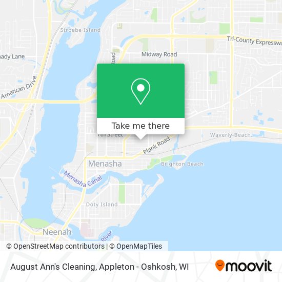 Mapa de August Ann's Cleaning
