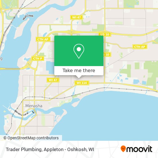 Trader Plumbing map