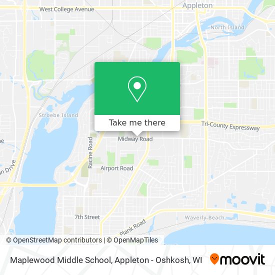 Maplewood Middle School map
