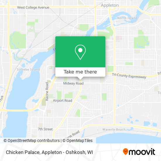 Chicken Palace map