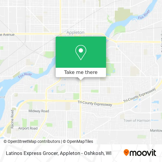 Latinos Express Grocer map