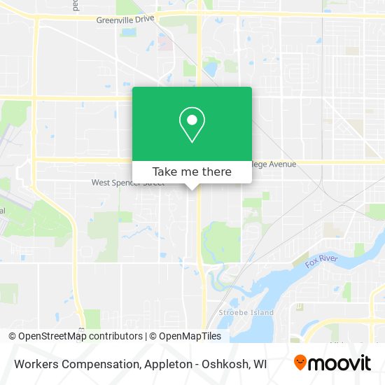 Workers Compensation map